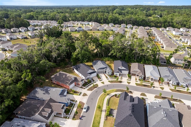 1272 NW 132nd Blvd, Newberry, FL 32669 - aerial view of property and surrounding area featuring nearby suburban area and a forest