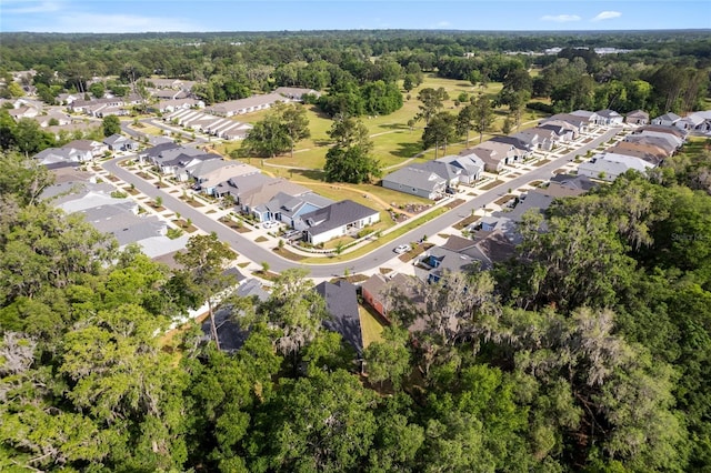 1272 NW 132nd Blvd, Newberry, FL 32669 - aerial view of property and surrounding area featuring nearby suburban area and a heavily wooded area