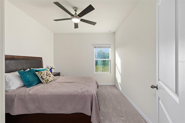 1487 NW 136th Blvd, Newberry, FL 32669 - carpeted bedroom featuring baseboards and ceiling fan