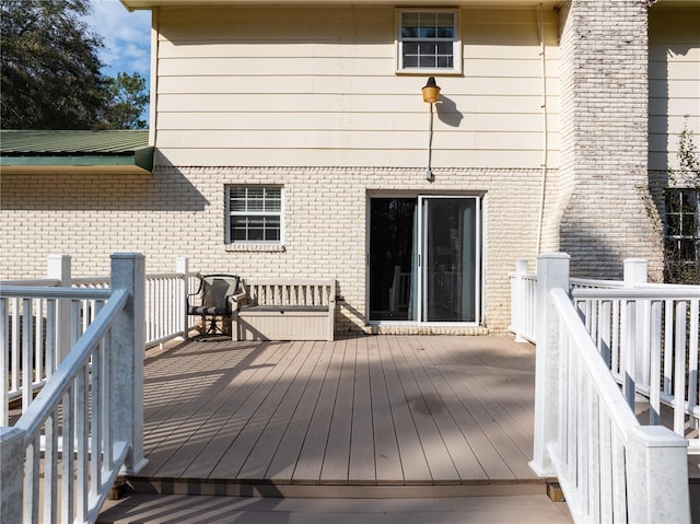 view of deck