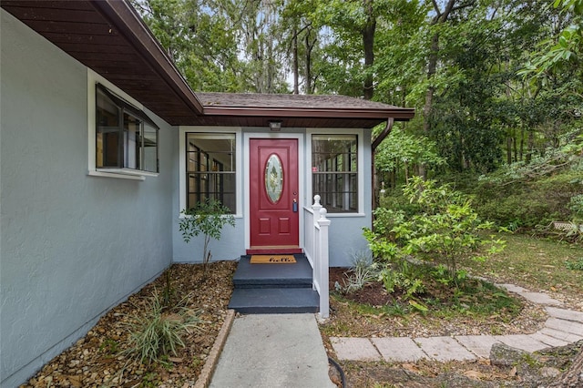 4038 NW 86th Blvd, Gainesville, FL 32653 - entrance to property featuring stucco siding
