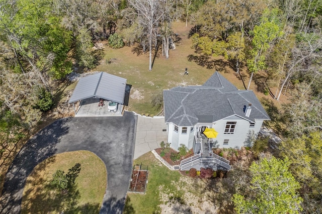 4250 NW 81st Ln, Bell, FL 32619 - bird's eye view