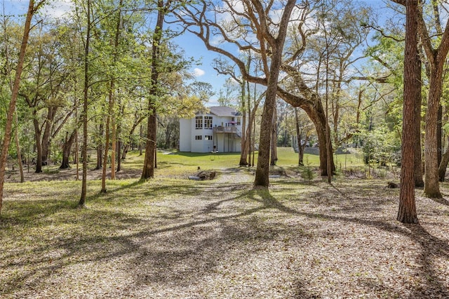4250 NW 81st Ln, Bell, FL 32619 - view of yard with a deck