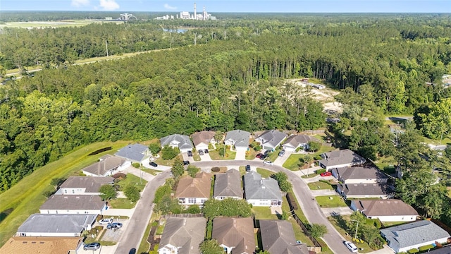 11764 NW 60th Dr, Alachua, FL 32615 - aerial overview of property's location featuring a forest and nearby suburban area