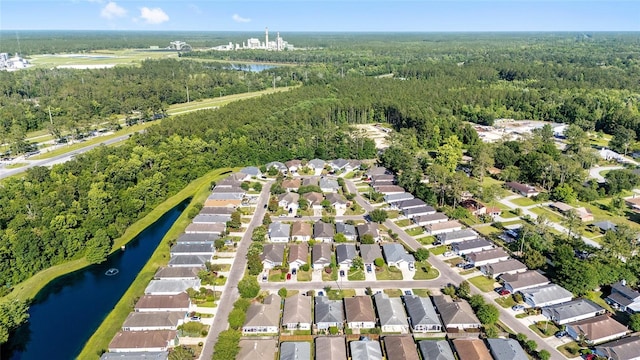 11764 NW 60th Dr, Alachua, FL 32615 - view of property location with a nearby body of water, a forest, and nearby suburban area