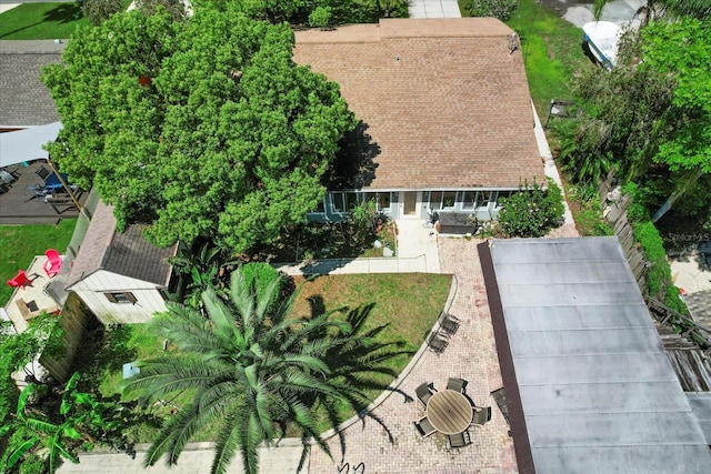 841 N Palm Springs Ter, Crystal River, FL 34429 - drone / aerial view