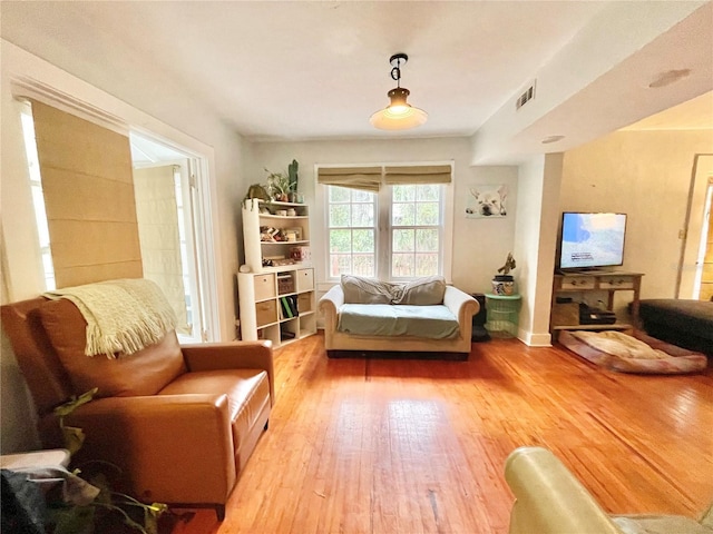 1035 NE 3rd Ave, Gainesville, FL 32601 - living area featuring light wood finished floors