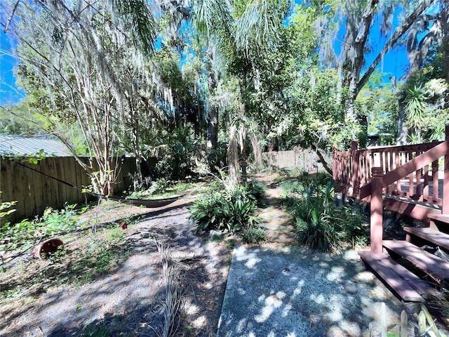1035 NE 3rd Ave, Gainesville, FL 32601 - view of fenced backyard