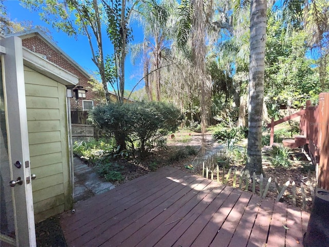 1035 NE 3rd Ave, Gainesville, FL 32601 - view of wooden deck