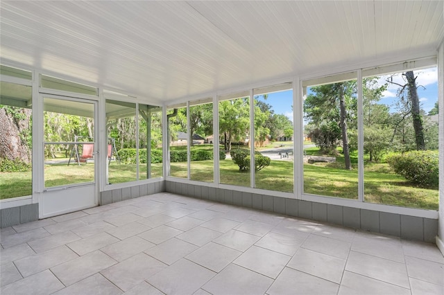 6840 NW 111th Ln, Alachua, FL 32615 - view of unfurnished sunroom