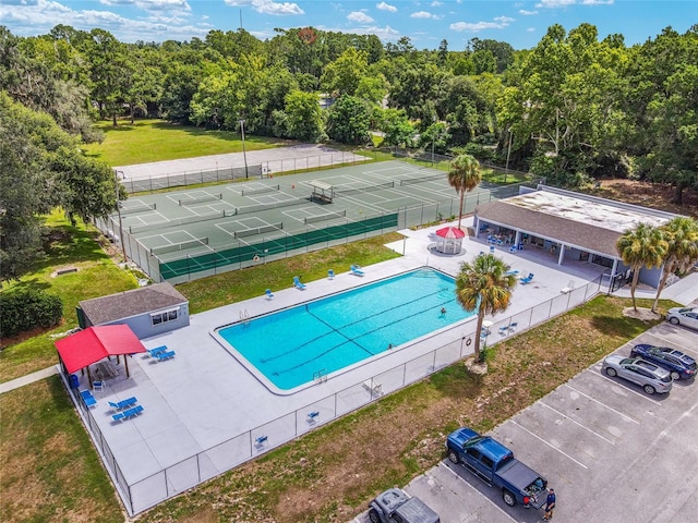 6840 NW 111th Ln, Alachua, FL 32615 - drone / aerial view