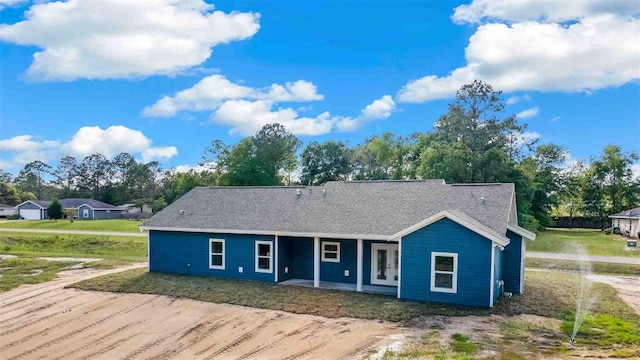 10055 Fox Hollow Dr, Hampton, FL 32044 - view of rear view of house