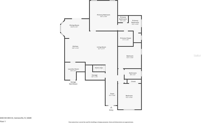 6382 SW 48th Dr, Gainesville, FL 32608 - view of home floor plan