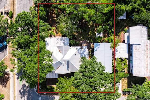 562 NE 2nd Ave, Gainesville, FL 32601 - view of property location featuring property boundaries highlighted