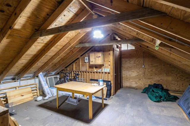 562 NE 2nd Ave, Gainesville, FL 32601 - view of unfinished attic