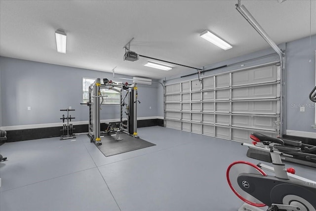 9835 SW 80th Pl, Hampton, FL 32044 - garage with a garage door opener