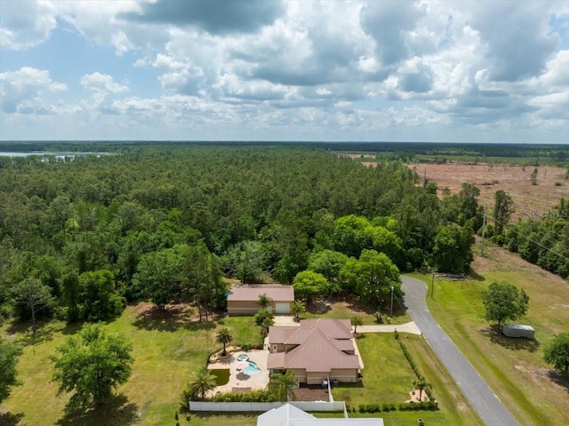 9835 SW 80th Pl, Hampton, FL 32044 - aerial view featuring a view of trees