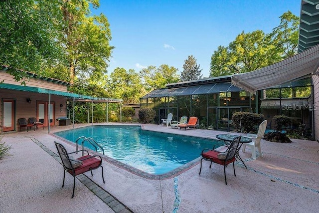 4714 NW 19th Pl, Gainesville, FL 32605 - outdoor pool with a patio