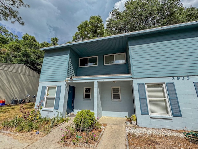 3935 SW 26th Ter Unit 3935A, Gainesville, FL 32608 - multi unit property with a porch and concrete block siding