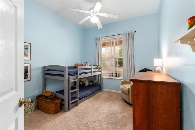 2184 NW 144th St, Newberry, FL 32669 - bedroom with a ceiling fan, baseboards, and carpet floors