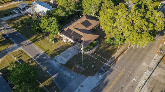 drone / aerial view
