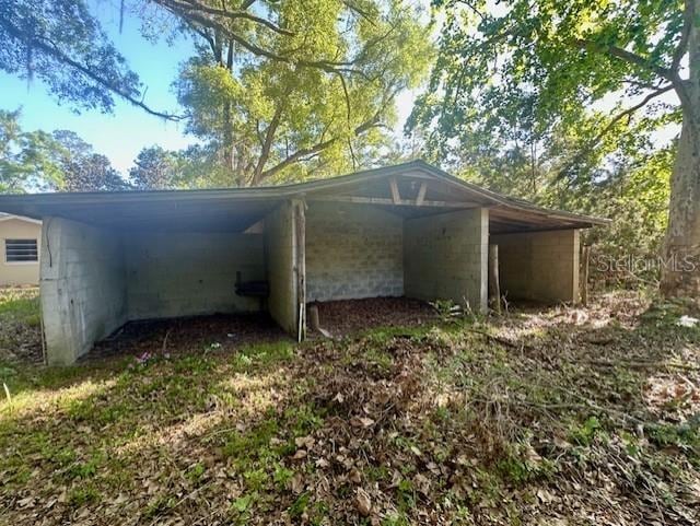3530 NW County Road 236, Bell, FL 32619 - view of outbuilding with an attached carport