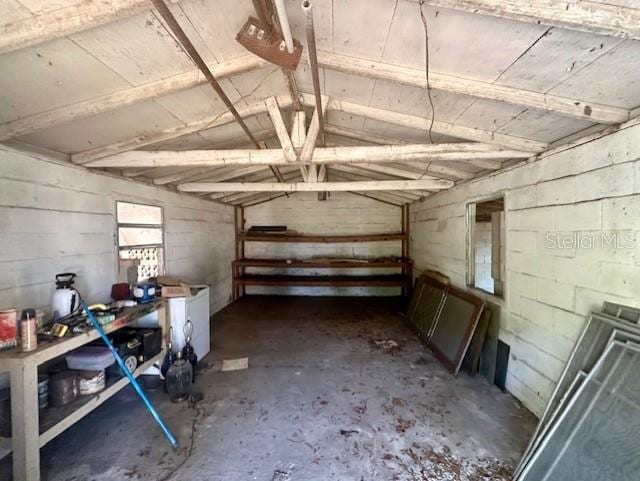 3530 NW County Road 236, Bell, FL 32619 - below grade area with concrete block wall