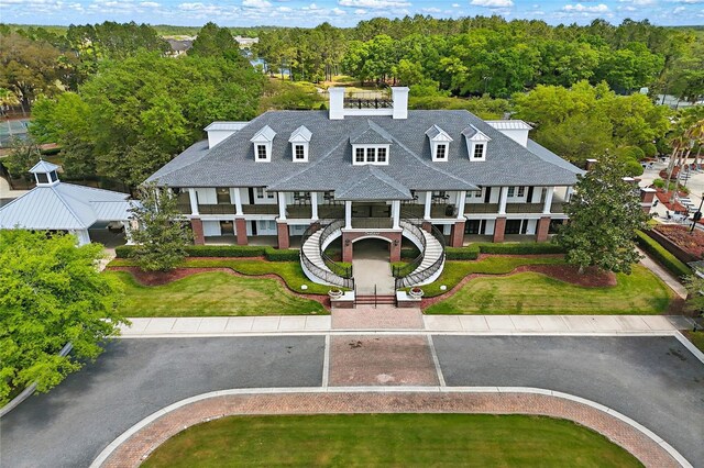 aerial view