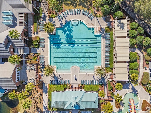 aerial view
