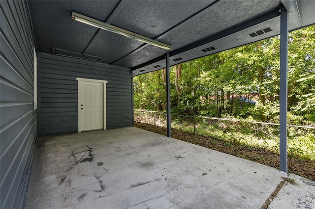 exterior space with fence