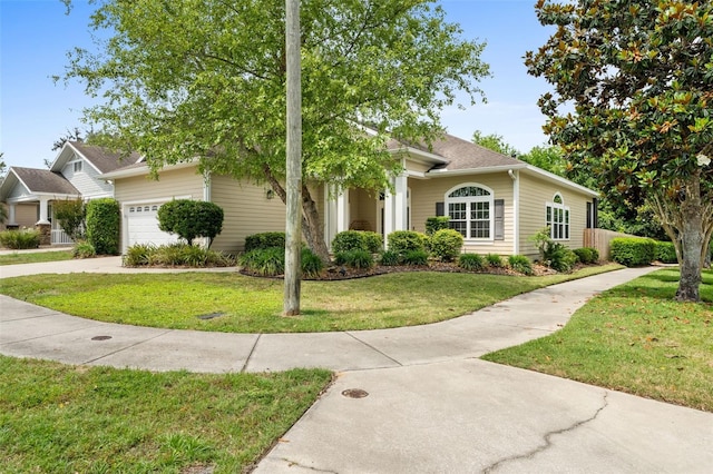 3624 SW 73rd Way, Gainesville, FL 32608 - view of front of house featuring a front lawn and a garage