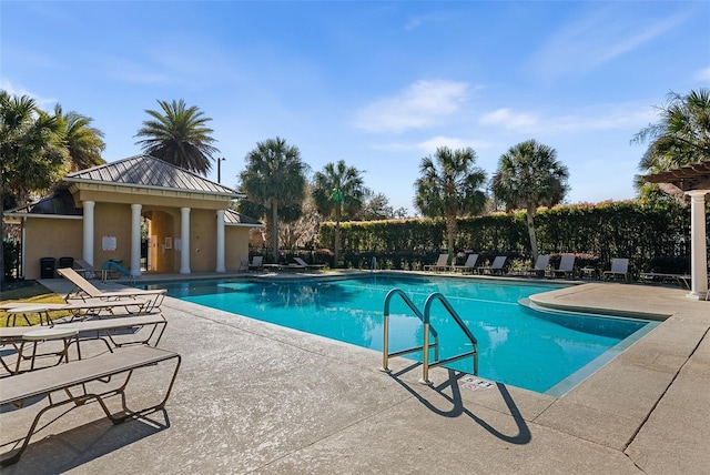 3624 SW 73rd Way, Gainesville, FL 32608 - community pool featuring a patio area