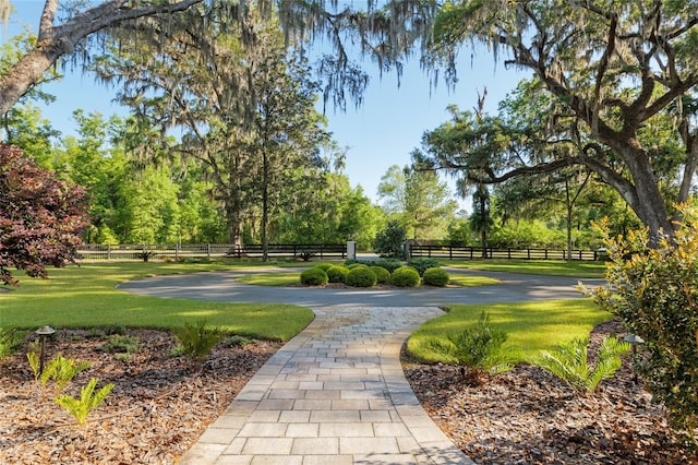 14819 NW 21st Ave, Newberry, FL 32669 - view of property's community with a lawn and fence