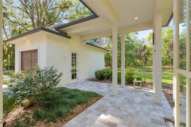 14819 NW 21st Ave, Newberry, FL 32669 - view of patio with fence