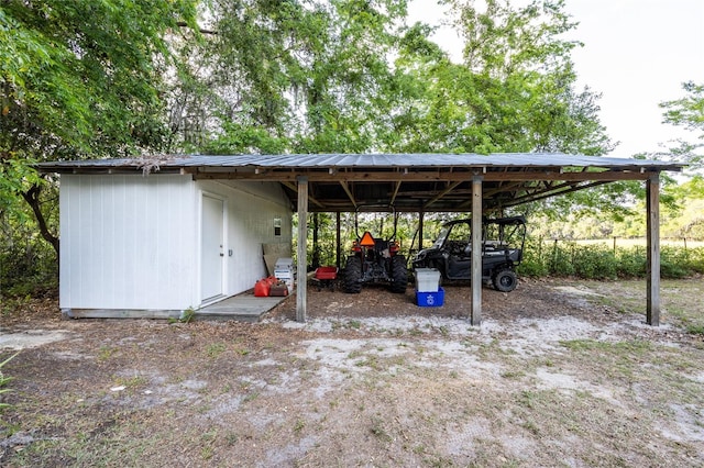 3436 SW 20th St, Gainesville, FL 32608 - view of parking with a carport