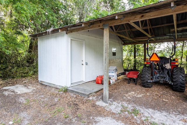 3436 SW 20th St, Gainesville, FL 32608 - view of shed with a carport