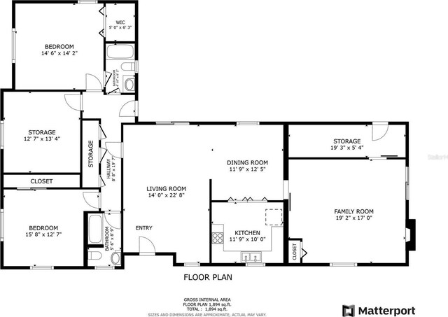3436 SW 20th St, Gainesville, FL 32608 - plan