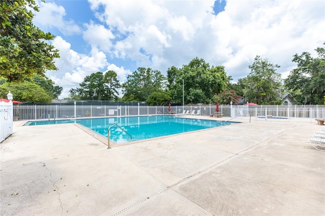 6114 NW 35th St, Gainesville, FL 32653 - pool featuring a patio and fence