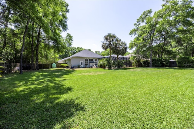 10312 SW 23rd Ave, Gainesville, FL 32607 - view of yard with central AC unit