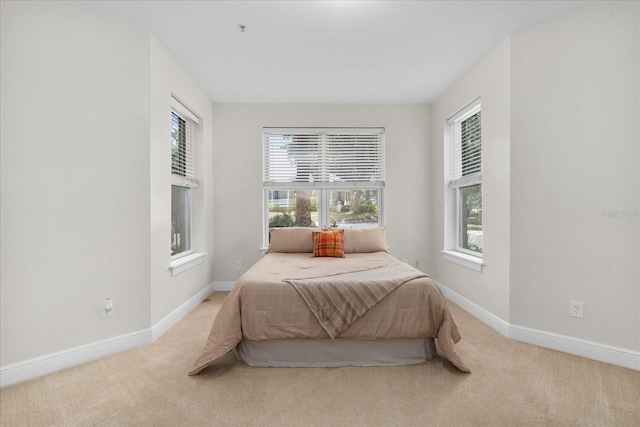 339 NE 2nd Ave, Gainesville, FL 32601 - carpeted bedroom with baseboards and multiple windows