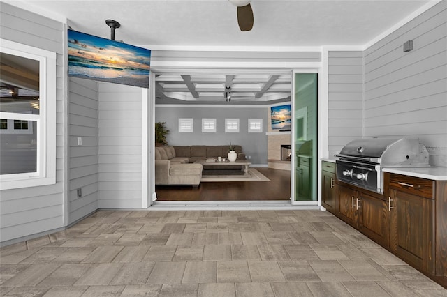 555 NW 134th Way, Newberry, FL 32669 - view of patio / terrace featuring grilling area and exterior kitchen