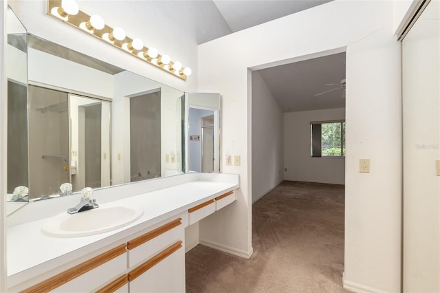 1020 NW 124th Dr, Newberry, FL 32669 - bathroom featuring vanity and baseboards