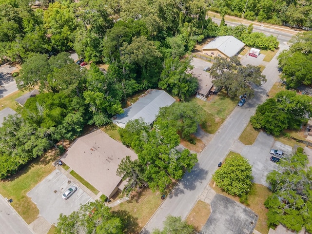 aerial view of property's location