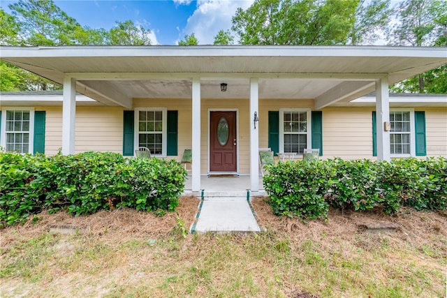 5876 SW 52nd Ter, Lake Butler, FL 32054 - exterior space featuring a porch