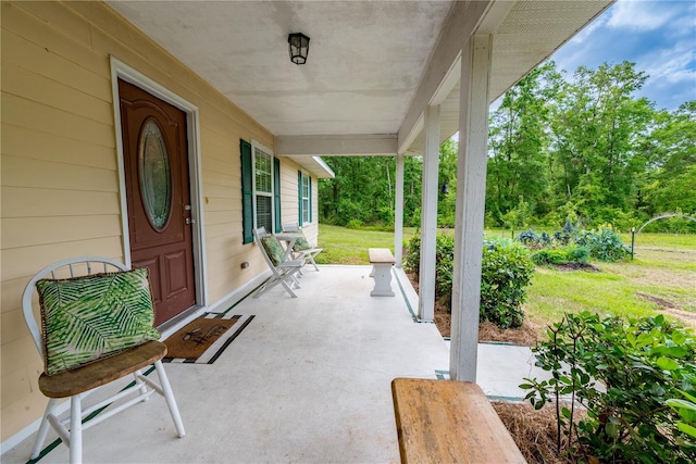 5876 SW 52nd Ter, Lake Butler, FL 32054 - view of patio / terrace with covered porch