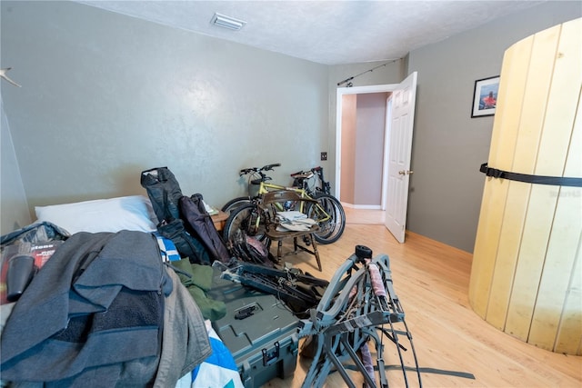 5876 SW 52nd Ter, Lake Butler, FL 32054 - interior space featuring visible vents and wood finished floors