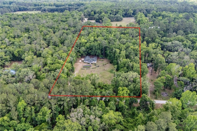 5876 SW 52nd Ter, Lake Butler, FL 32054 - birds eye view of property with a forest view