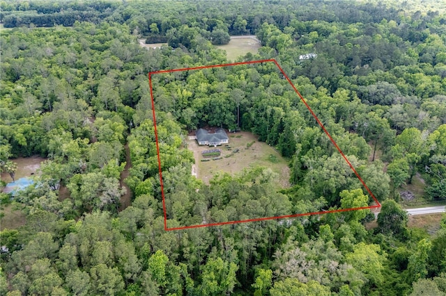 5876 SW 52nd Ter, Lake Butler, FL 32054 - bird's eye view with a wooded view