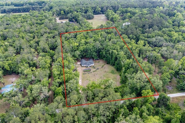 5876 SW 52nd Ter, Lake Butler, FL 32054 - drone / aerial view with a view of trees