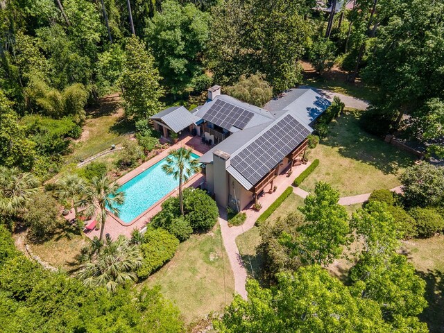aerial view